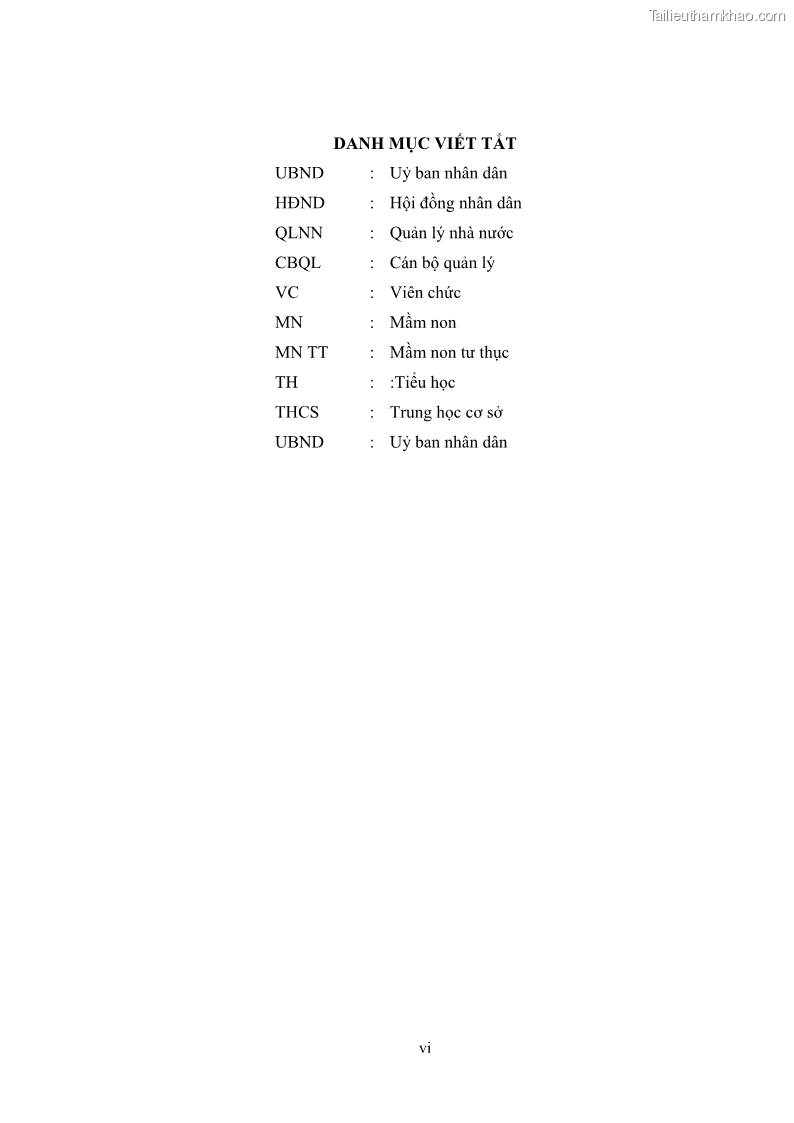 Luận văn thạc sĩ chính sách công Thực hiện chính sách pháp luật về quản lý viên chức ngành giáo dục tại thành phố Buôn Ma Thuột, tỉnh Đắk Lắk - 1 Trang 8