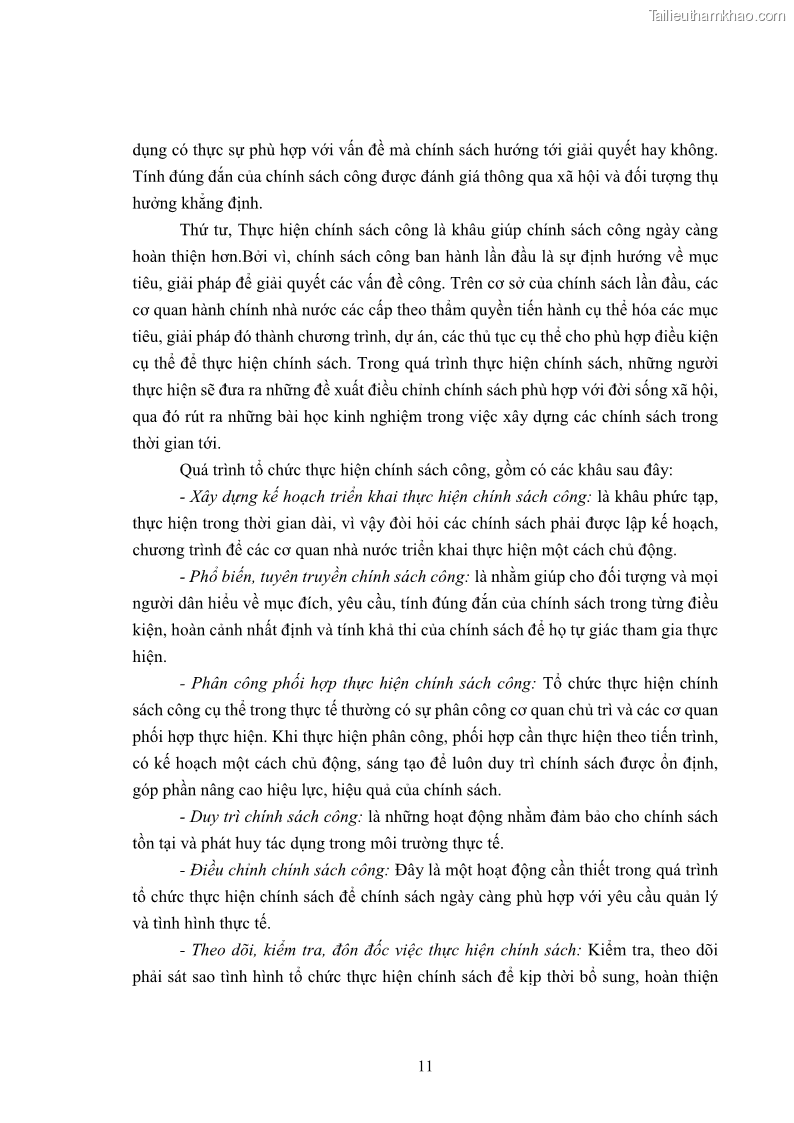 Luận văn thạc sĩ chính sách công Thực hiện chính sách pháp luật về quản lý viên chức ngành giáo dục tại thành phố Buôn Ma Thuột, tỉnh Đắk Lắk - 2 Trang 19