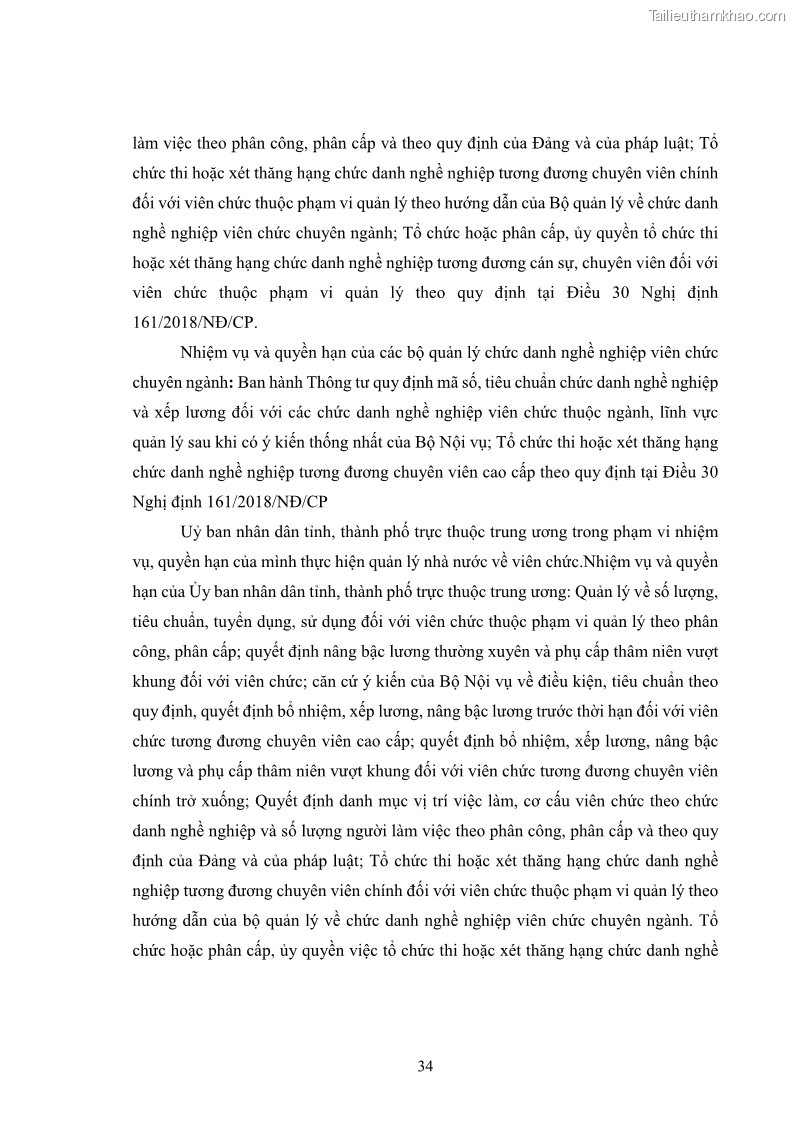 Luận văn thạc sĩ chính sách công Thực hiện chính sách pháp luật về quản lý viên chức ngành giáo dục tại thành phố Buôn Ma Thuột, tỉnh Đắk Lắk - 4 Trang 42