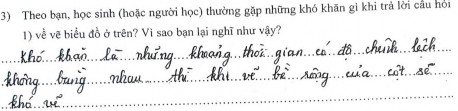 b Sự tiến triển kiến thức về việc học của học sinh của giáo viên toán 7