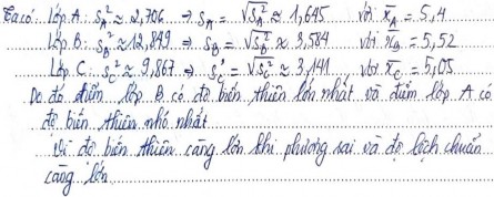 Từ những phân tích trên cho thấy CCK của các GVTTL để dạy học độ phân tán 10