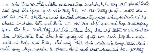 Hình 5 15 Minh họa phản hồi của GVTTL D61 về SCK trong phiếu phỏng vấn 5 4 3 2