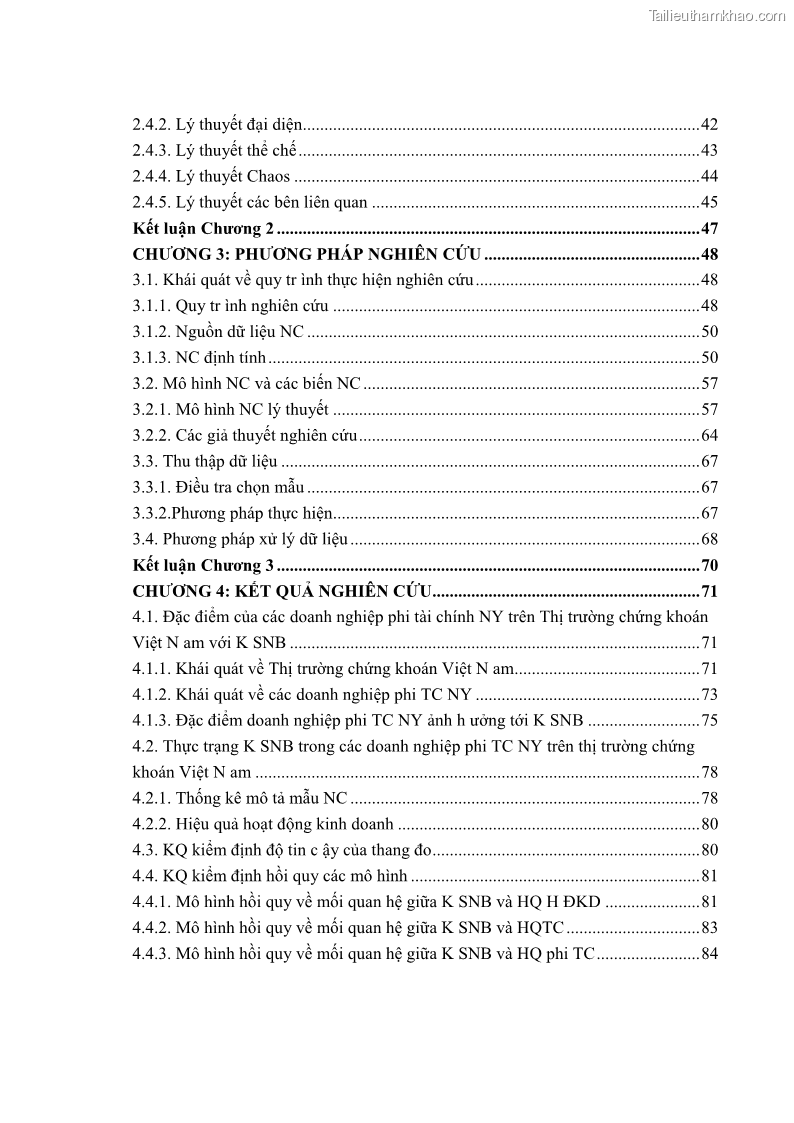 Luận án tiến sĩ kế toán Tác động của kiểm soát nội bộ đến hiệu quả hoạt động kinh doanh của các Doanh nghiệp phi tổ chức niêm yết trên Thị trường chứng khoán Việt Nam - 1 Trang 5