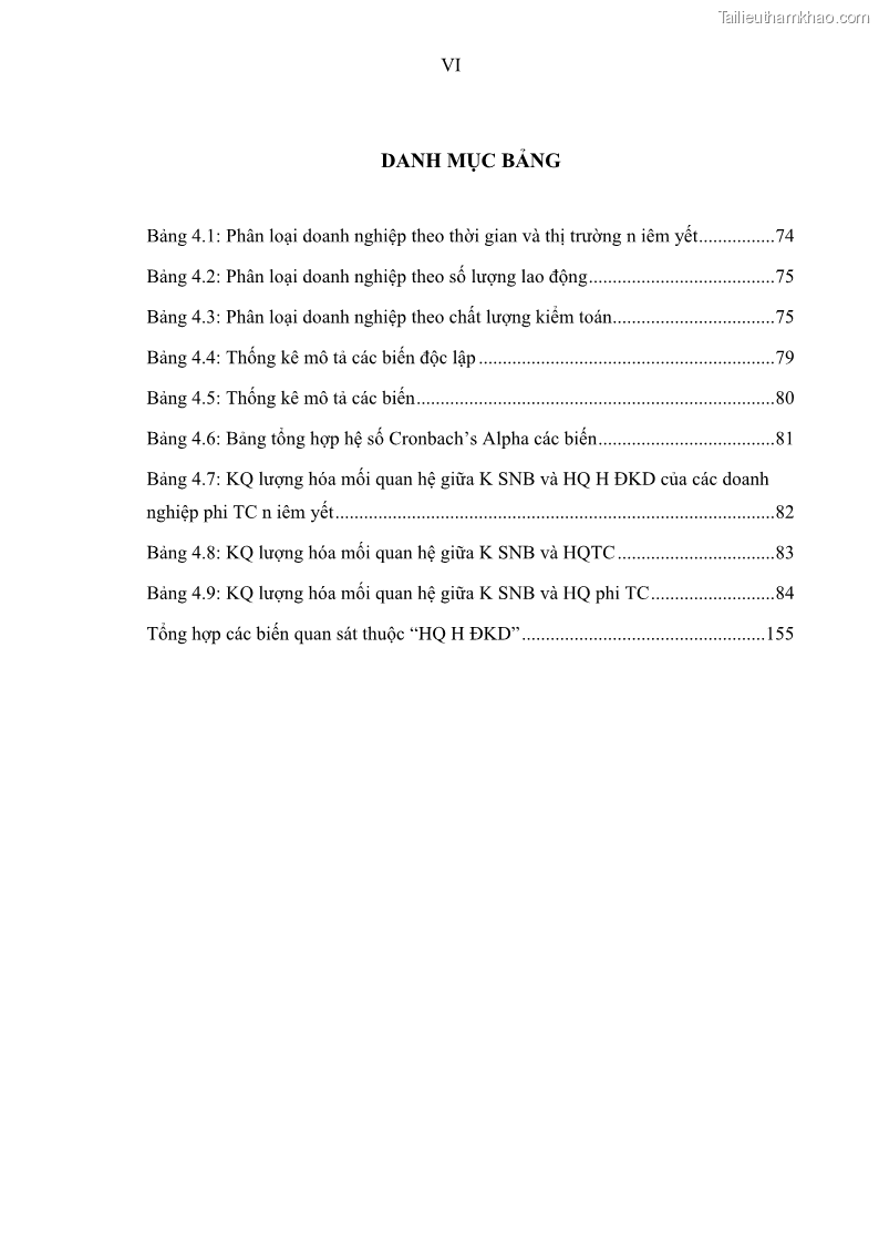 Luận án tiến sĩ kế toán Tác động của kiểm soát nội bộ đến hiệu quả hoạt động kinh doanh của các Doanh nghiệp phi tổ chức niêm yết trên Thị trường chứng khoán Việt Nam - 1 Trang 8