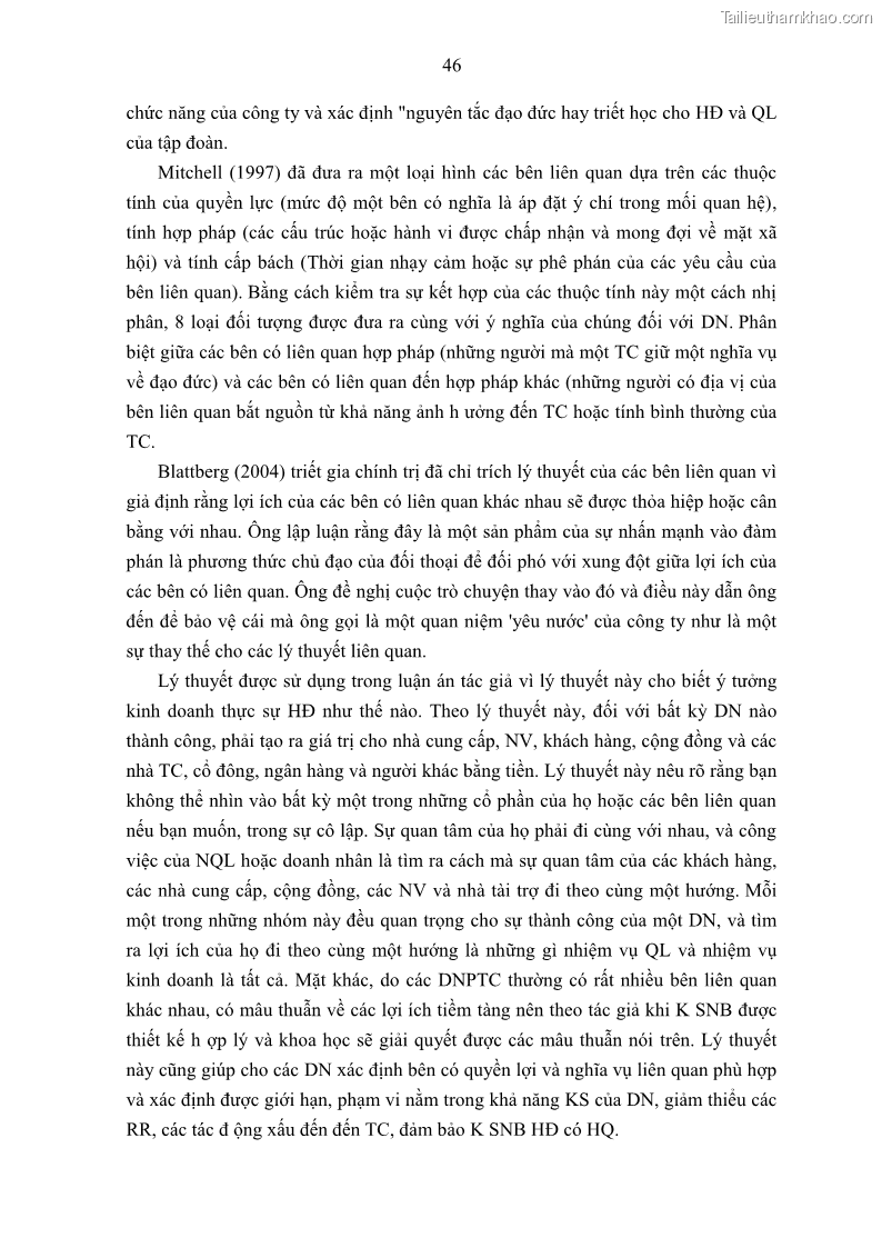 Luận án tiến sĩ kế toán Tác động của kiểm soát nội bộ đến hiệu quả hoạt động kinh doanh của các Doanh nghiệp phi tổ chức niêm yết trên Thị trường chứng khoán Việt Nam - 5 Trang 59