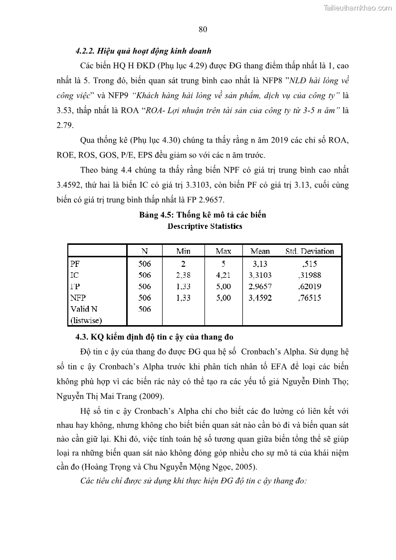 Luận án tiến sĩ kế toán Tác động của kiểm soát nội bộ đến hiệu quả hoạt động kinh doanh của các Doanh nghiệp phi tổ chức niêm yết trên Thị trường chứng khoán Việt Nam - 8 Trang 93