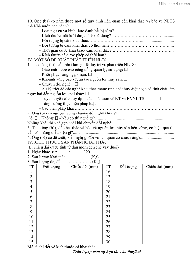 Luận án tiến sĩ khai thác thủy sản Nâng cao hiệu quả khai thác và bảo vệ nguồn lợi thủy sản tại vùng biển ven bờ tỉnh Quảng Nam - 15 Trang 178