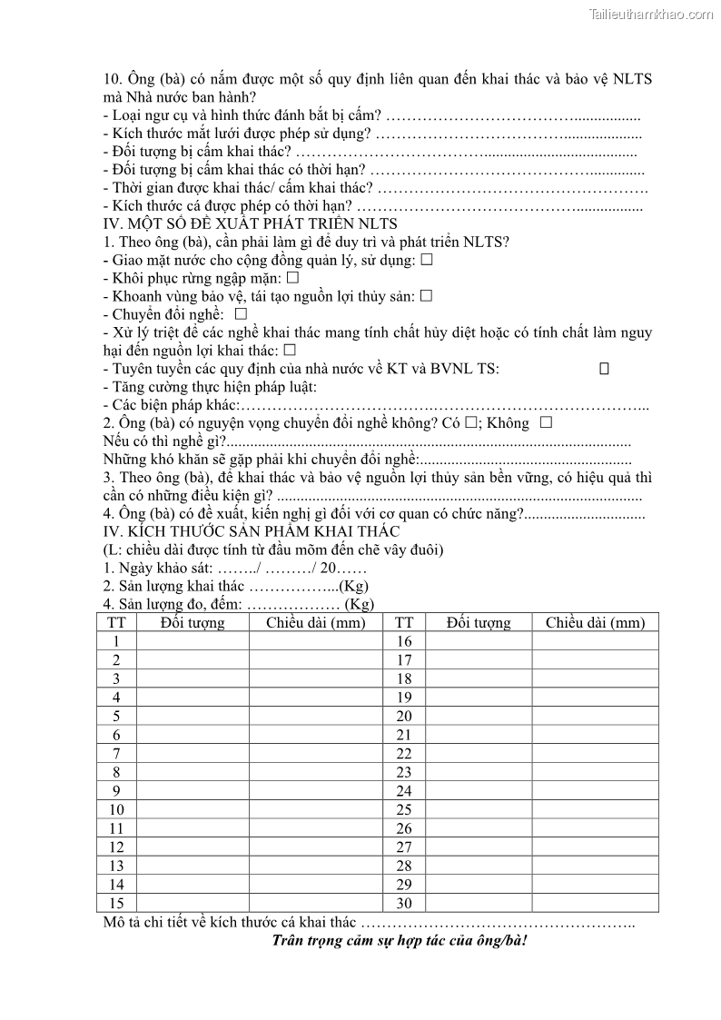 Luận án tiến sĩ khai thác thủy sản Nâng cao hiệu quả khai thác và bảo vệ nguồn lợi thủy sản tại vùng biển ven bờ tỉnh Quảng Nam - 16 Trang 187