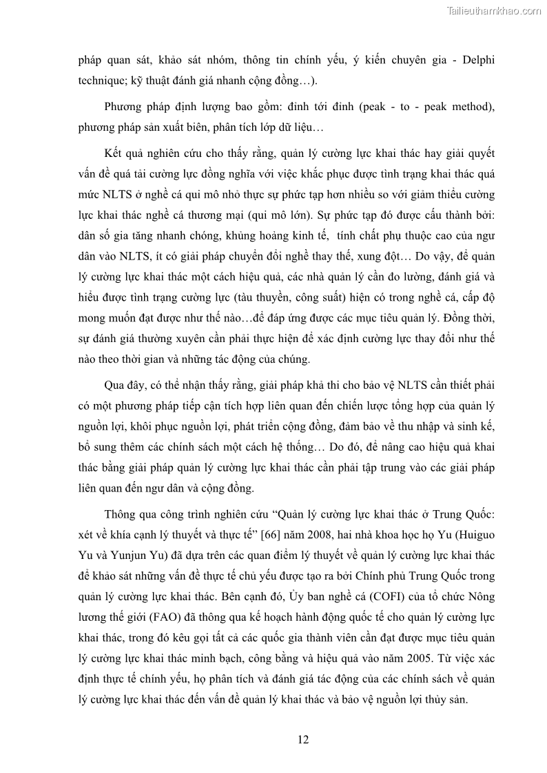 Luận án tiến sĩ khai thác thủy sản Nâng cao hiệu quả khai thác và bảo vệ nguồn lợi thủy sản tại vùng biển ven bờ tỉnh Quảng Nam - 3 Trang 28