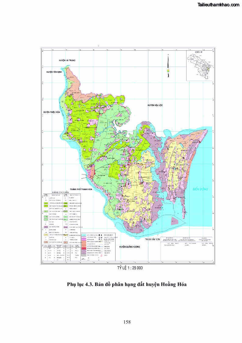 Luận án tiến sĩ khoa học cây trồng Nghiên cứu hiện trạng và cải tiến hệ thống cây trồng trên vùng đất ven biển tỉnh Thanh Hóa - 15 Trang 174