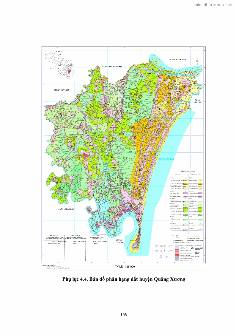 Luận án tiến sĩ khoa học cây trồng Nghiên cứu hiện trạng và cải tiến hệ thống cây trồng trên vùng đất ven biển tỉnh Thanh Hóa - 15 Trang 175