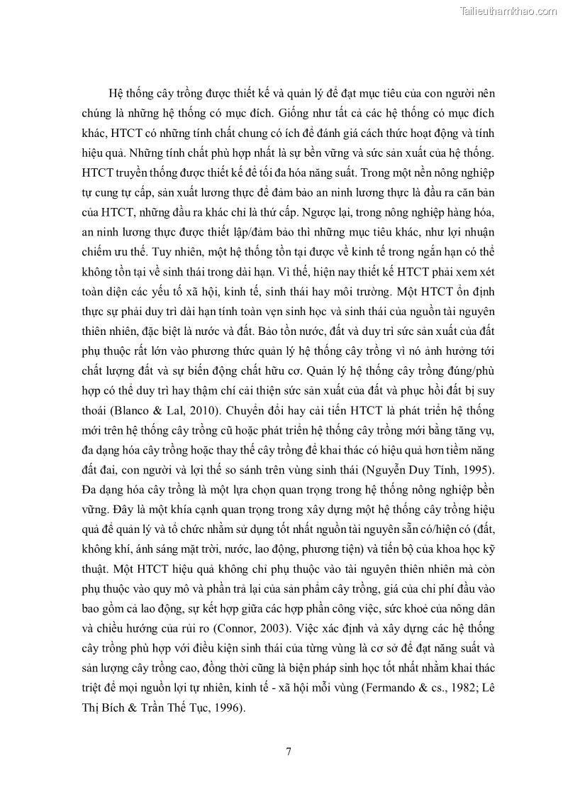 Luận án tiến sĩ khoa học cây trồng Nghiên cứu hiện trạng và cải tiến hệ thống cây trồng trên vùng đất ven biển tỉnh Thanh Hóa - 2 Trang 23