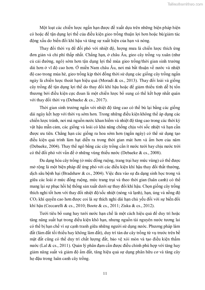 Luận án tiến sĩ khoa học cây trồng Nghiên cứu hiện trạng và cải tiến hệ thống cây trồng trên vùng đất ven biển tỉnh Thanh Hóa - 3 Trang 27