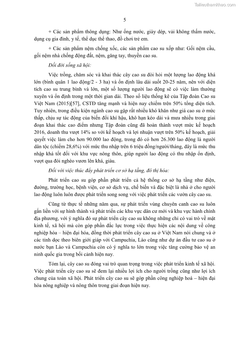 Luận án tiến sĩ khoa học cây trồng Nghiên cứu một số biện pháp kỹ thuật canh tác phù hợp cho cây cao su tiểu điền tại Thừa Thiên Huế - 2 Trang 19