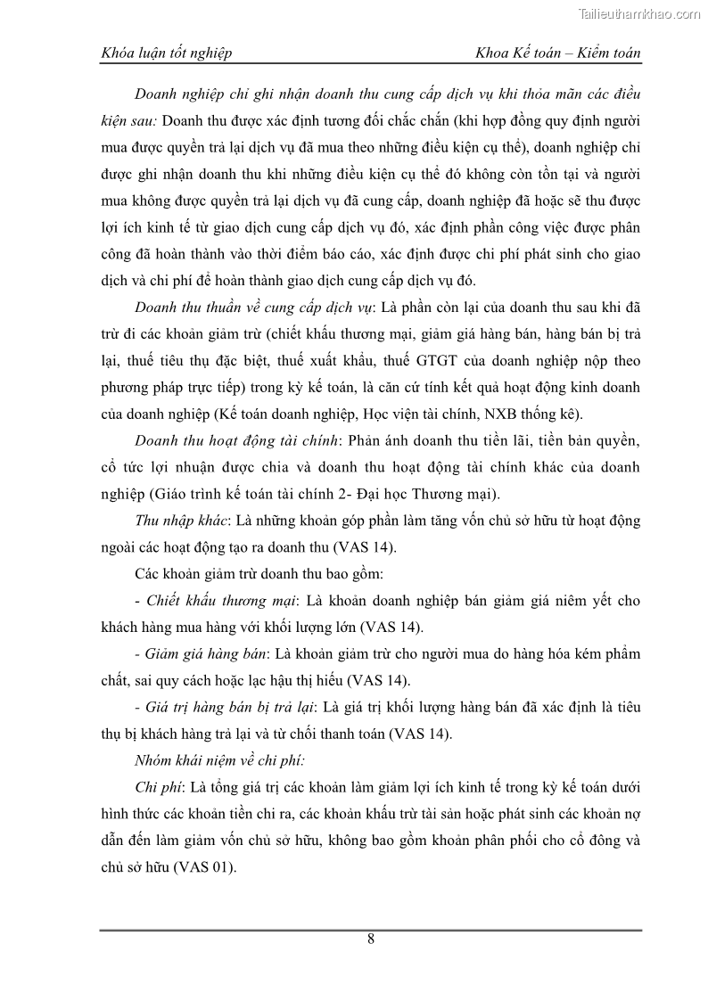 Khóa luận tốt nghiệp kế toán kiểm toán Kế toán kết quả kinh doanh tại Công ty TNHH phân phối Đông Dương - 2 Trang 13
