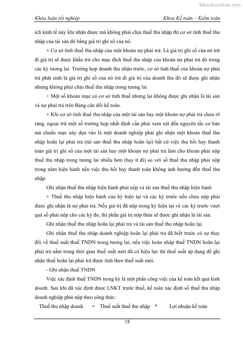 Khóa luận tốt nghiệp kế toán kiểm toán Kế toán kết quả kinh doanh tại Công ty TNHH phân phối Đông Dương - 2 Trang 23