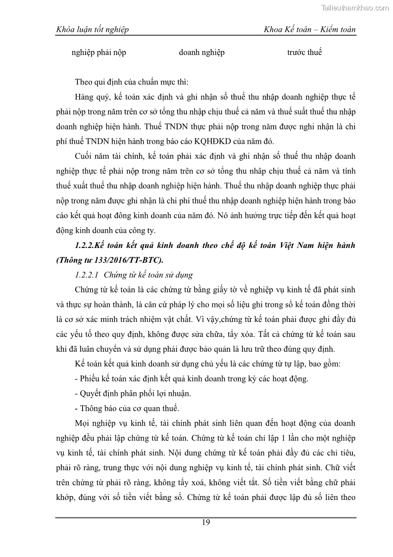 Khóa luận tốt nghiệp kế toán kiểm toán Kế toán kết quả kinh doanh tại Công ty TNHH phân phối Đông Dương - 2 Trang 24