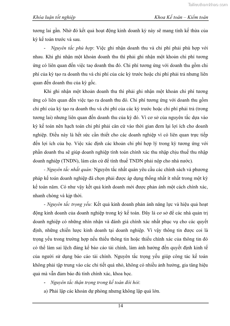 Khóa luận tốt nghiệp kế toán kiểm toán Kế toán kết quả kinh doanh tại Công ty TNHH phân phối Đông Dương - 2 Trang 19