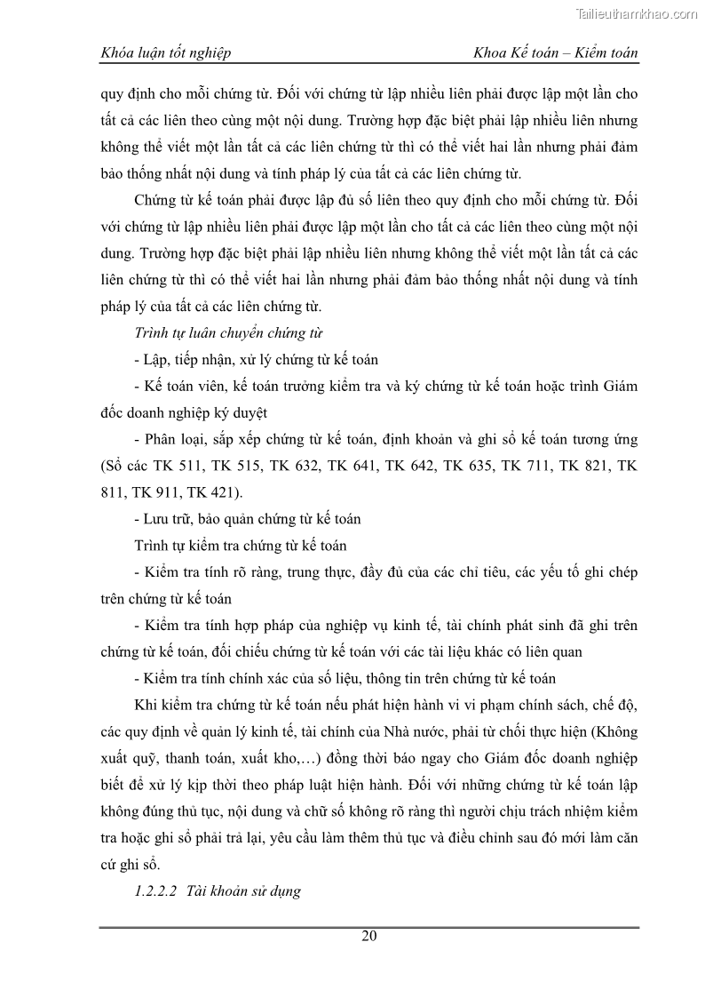 Khóa luận tốt nghiệp kế toán kiểm toán Kế toán kết quả kinh doanh tại Công ty TNHH phân phối Đông Dương - 3 Trang 25