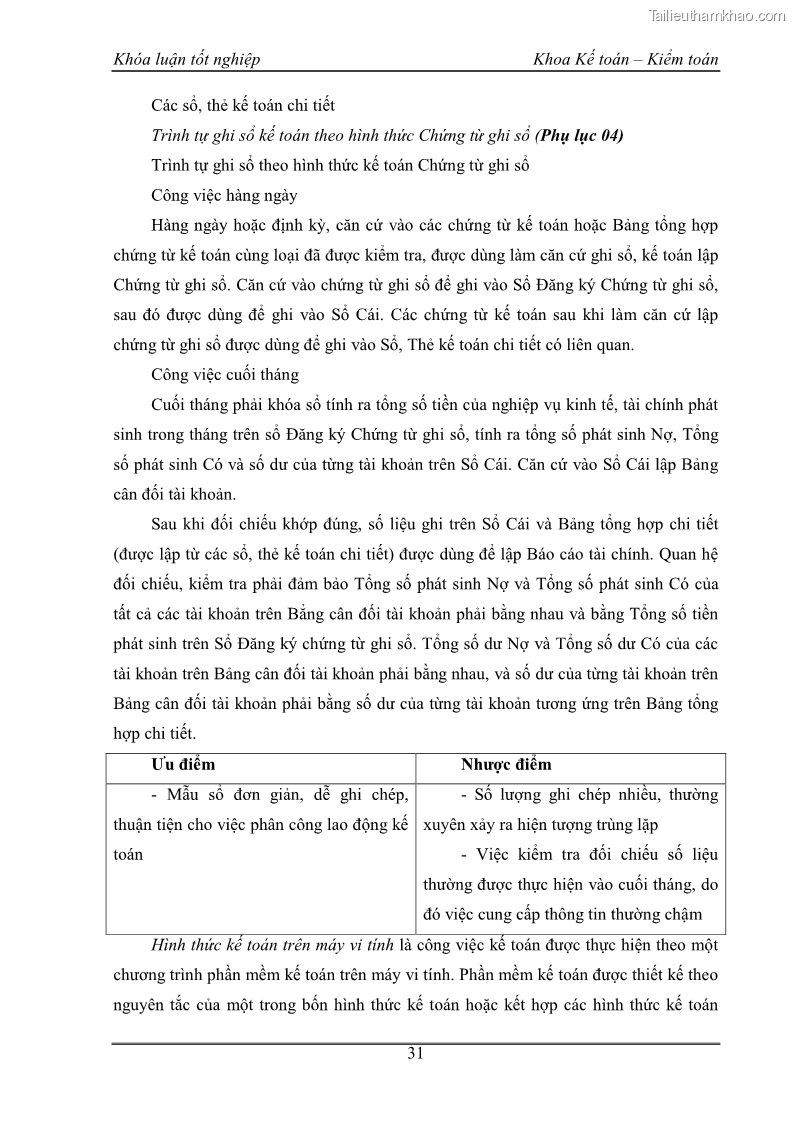 Khóa luận tốt nghiệp kế toán kiểm toán Kế toán kết quả kinh doanh tại Công ty TNHH phân phối Đông Dương - 3 Trang 36
