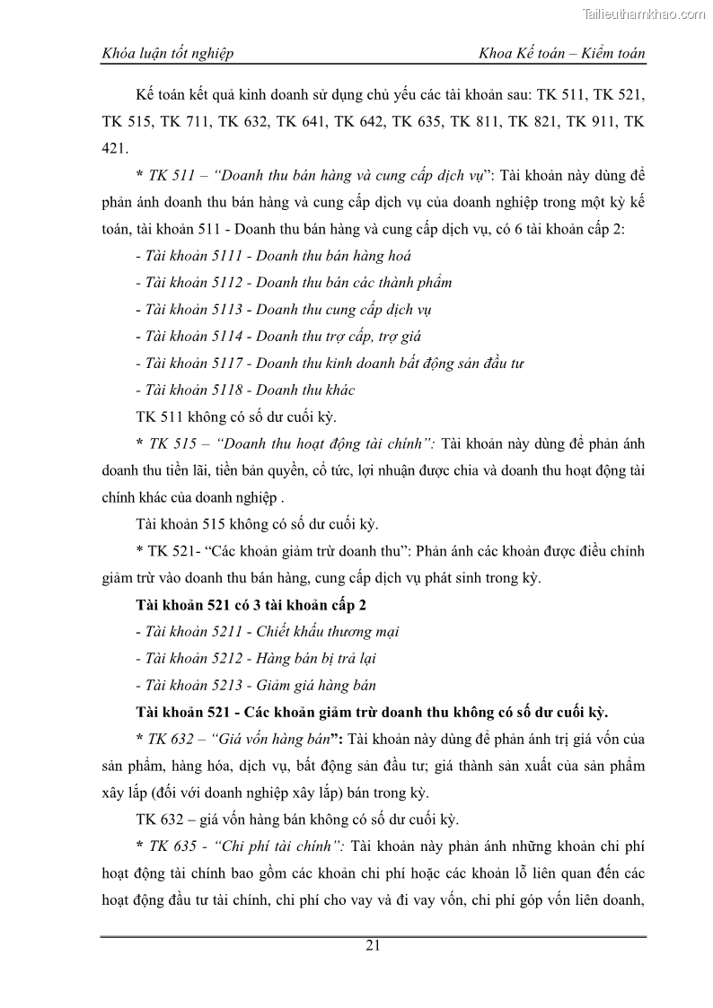 Khóa luận tốt nghiệp kế toán kiểm toán Kế toán kết quả kinh doanh tại Công ty TNHH phân phối Đông Dương - 3 Trang 26