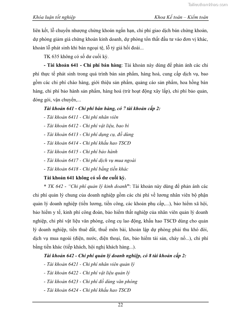 Khóa luận tốt nghiệp kế toán kiểm toán Kế toán kết quả kinh doanh tại Công ty TNHH phân phối Đông Dương - 3 Trang 27