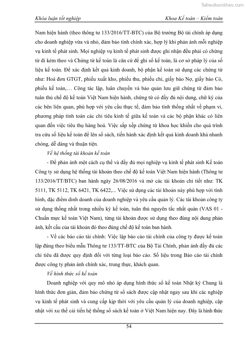 Khóa luận tốt nghiệp kế toán kiểm toán Kế toán kết quả kinh doanh tại Công ty TNHH phân phối Đông Dương - 5 Trang 59