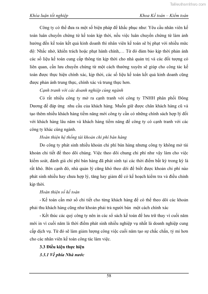 Khóa luận tốt nghiệp kế toán kiểm toán Kế toán kết quả kinh doanh tại Công ty TNHH phân phối Đông Dương - 6 Trang 63