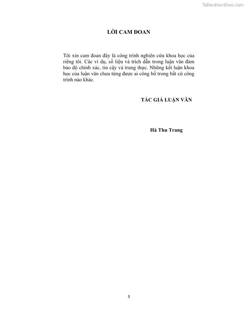 Khóa luận tốt nghiệp luật kinh doanh Pháp luật về chống cạnh tranh không lành mạnh - 1 Trang 3