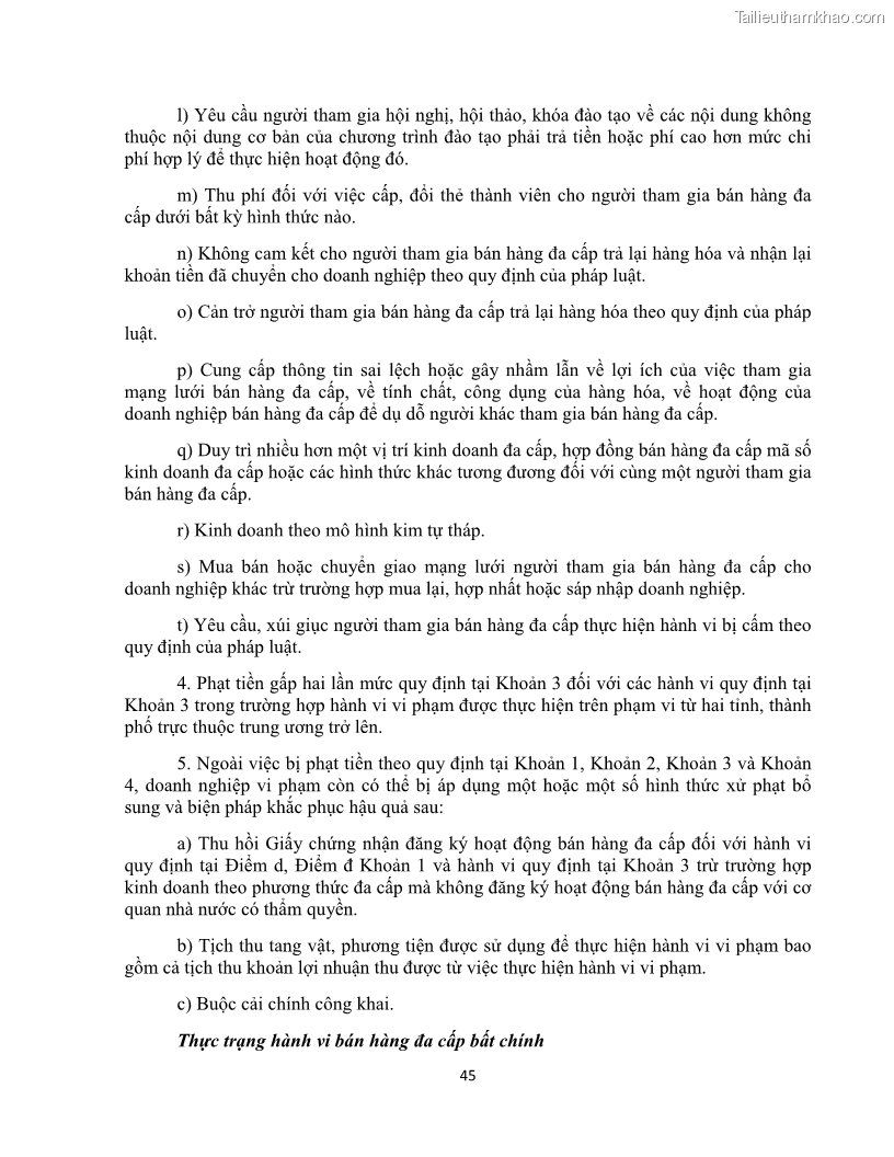 Khóa luận tốt nghiệp luật kinh doanh Pháp luật về chống cạnh tranh không lành mạnh - 5 Trang 50