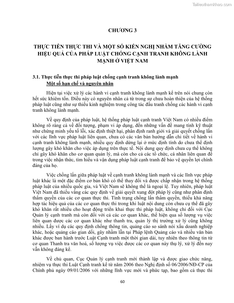 Khóa luận tốt nghiệp luật kinh doanh Pháp luật về chống cạnh tranh không lành mạnh - 6 Trang 65
