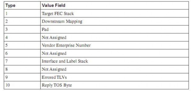 2 3 4 2 Điều hành Ping LSP Yêu cầu echo MPLS cho một Ping MPLS giữ các thông tin sau 4