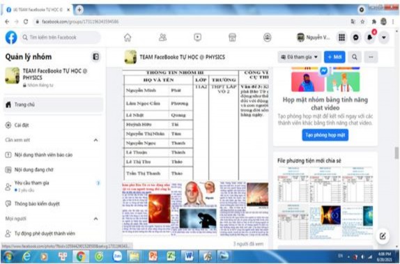 Hình 2 4 Bài đăng trên trang MXH Facebook Hình 2 6 Giao diện bộ câu hỏi phần 1