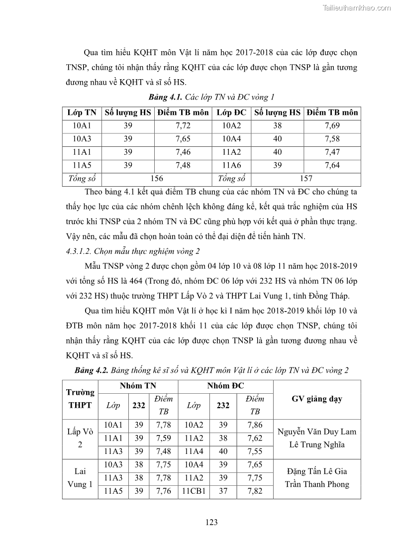 Luận án tiến sĩ Bồi dưỡng năng lực tự học của học sinh trong dạy học một số kiến thức Cơ học và Điện từ học Vật lí THPT với sự hỗ trợ của mạng xã hội Facebook - 12 Trang 138
