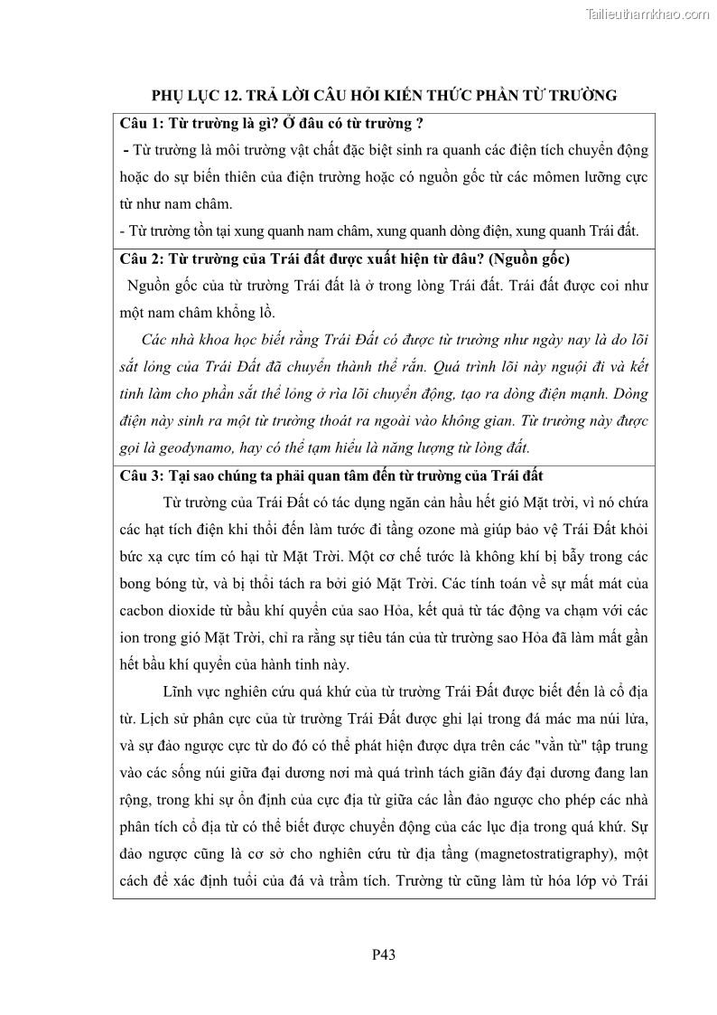 Luận án tiến sĩ Bồi dưỡng năng lực tự học của học sinh trong dạy học một số kiến thức Cơ học và Điện từ học Vật lí THPT với sự hỗ trợ của mạng xã hội Facebook - 19 Trang 219