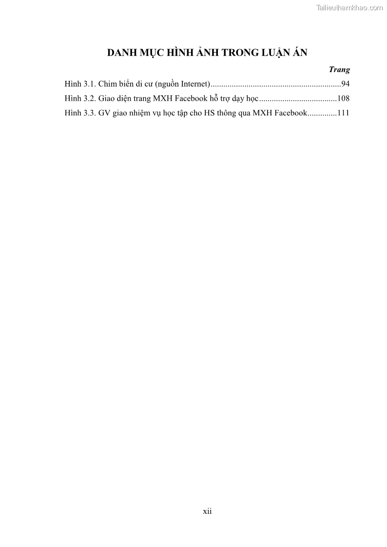 Luận án tiến sĩ Bồi dưỡng năng lực tự học của học sinh trong dạy học một số kiến thức Cơ học và Điện từ học Vật lí THPT với sự hỗ trợ của mạng xã hội Facebook - 2 Trang 13