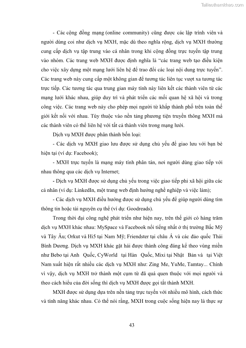 Luận án tiến sĩ Bồi dưỡng năng lực tự học của học sinh trong dạy học một số kiến thức Cơ học và Điện từ học Vật lí THPT với sự hỗ trợ của mạng xã hội Facebook - 5 Trang 58