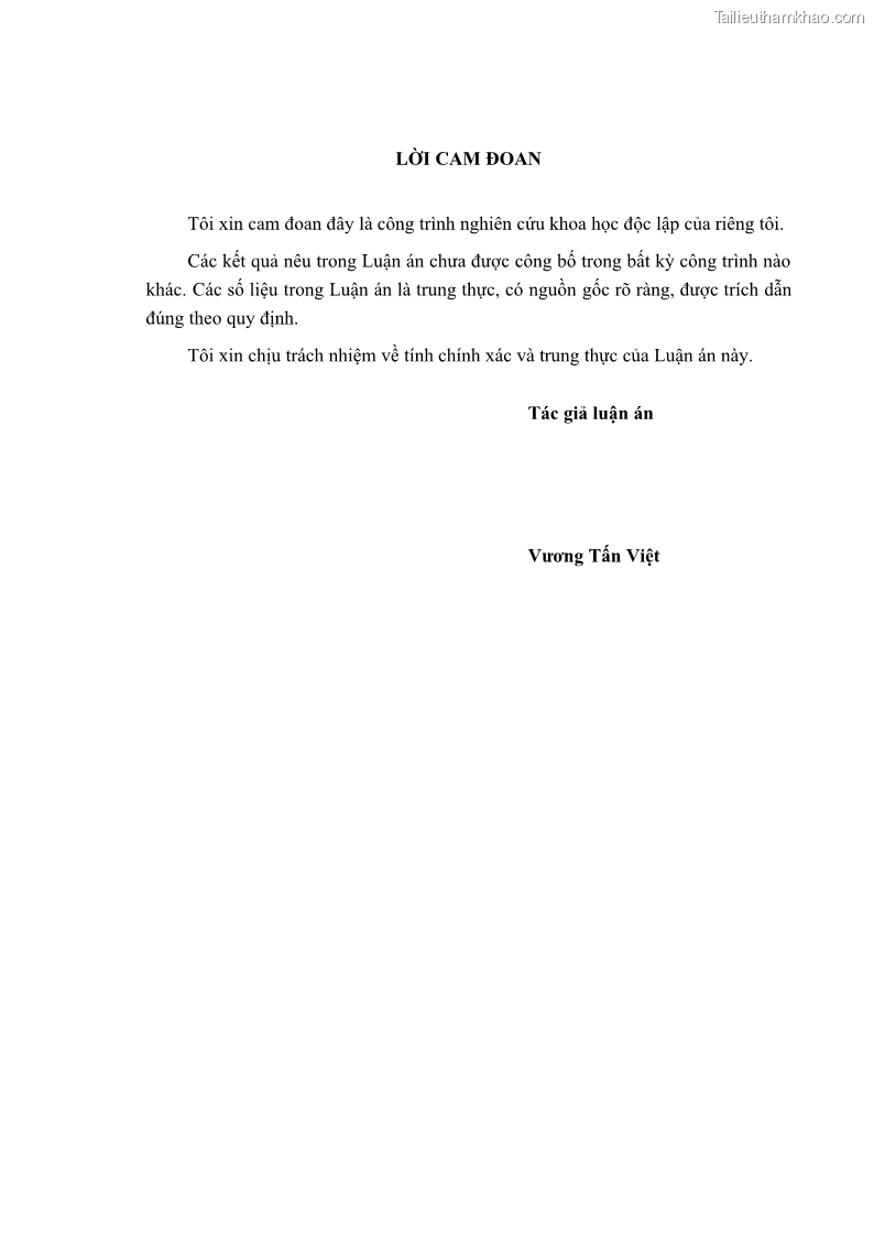 Luận án tiến sĩ luật học Nghĩa vụ con người trong pháp luật quốc tế và pháp luật Việt Nam - 1 Trang 6