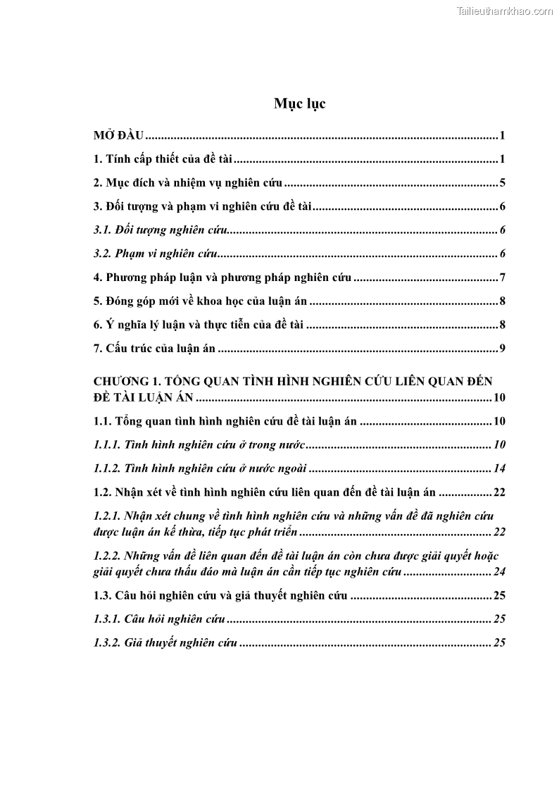 Luận án tiến sĩ luật học Nghĩa vụ con người trong pháp luật quốc tế và pháp luật Việt Nam - 1 Trang 8