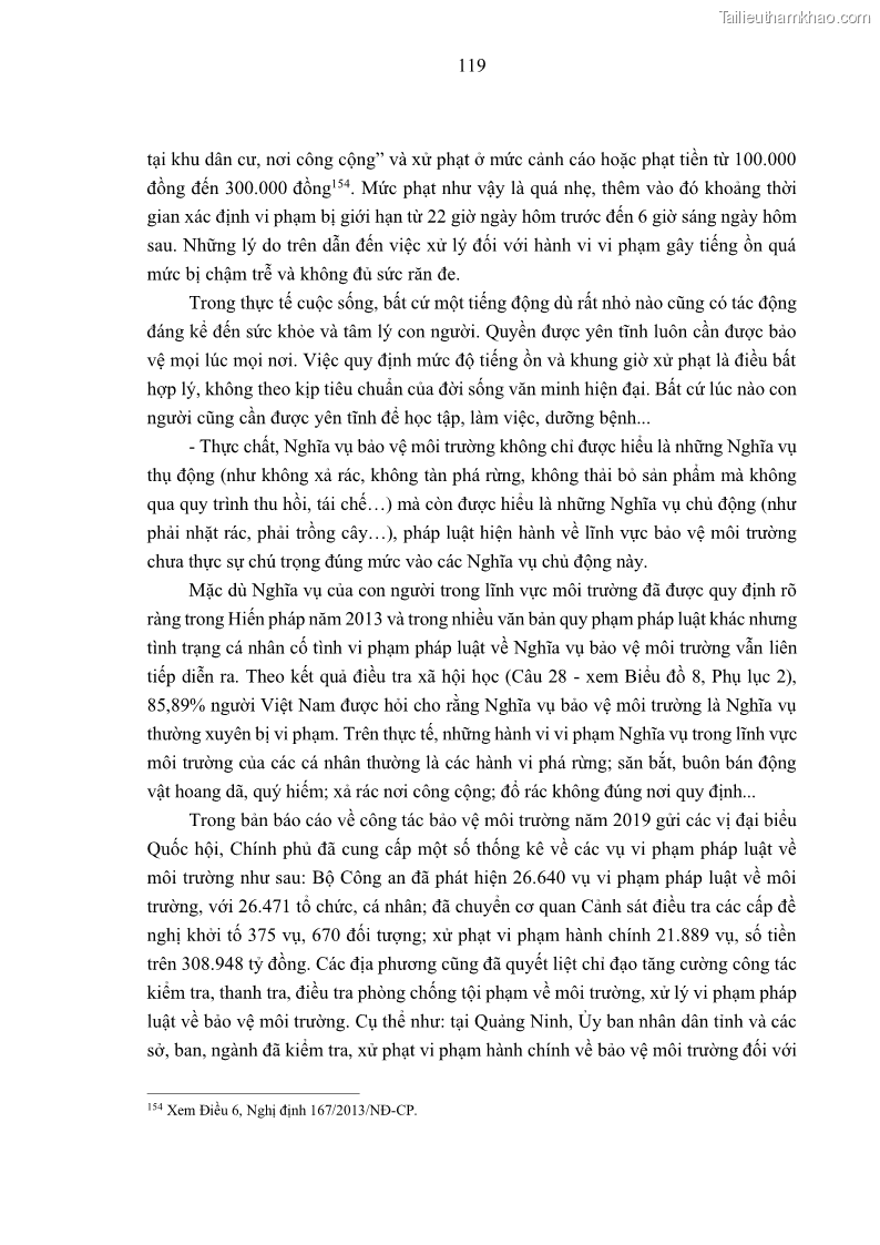 Luận án tiến sĩ luật học Nghĩa vụ con người trong pháp luật quốc tế và pháp luật Việt Nam - 11 Trang 130