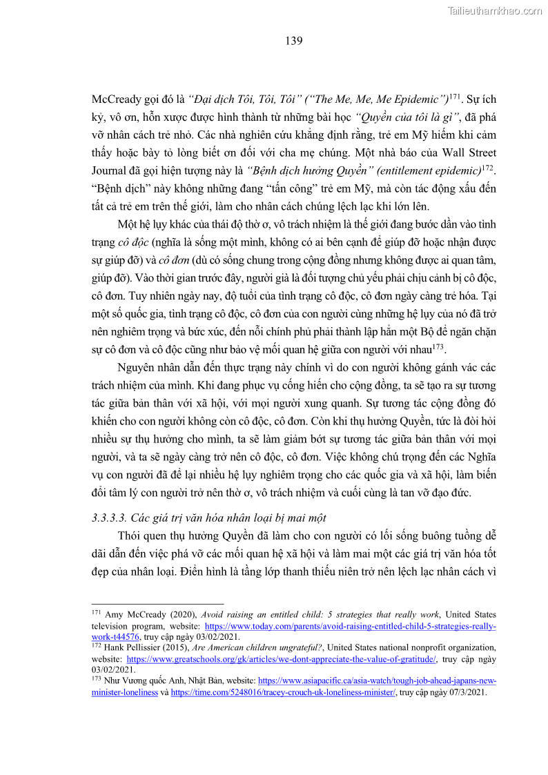 Luận án tiến sĩ luật học Nghĩa vụ con người trong pháp luật quốc tế và pháp luật Việt Nam - 13 Trang 150