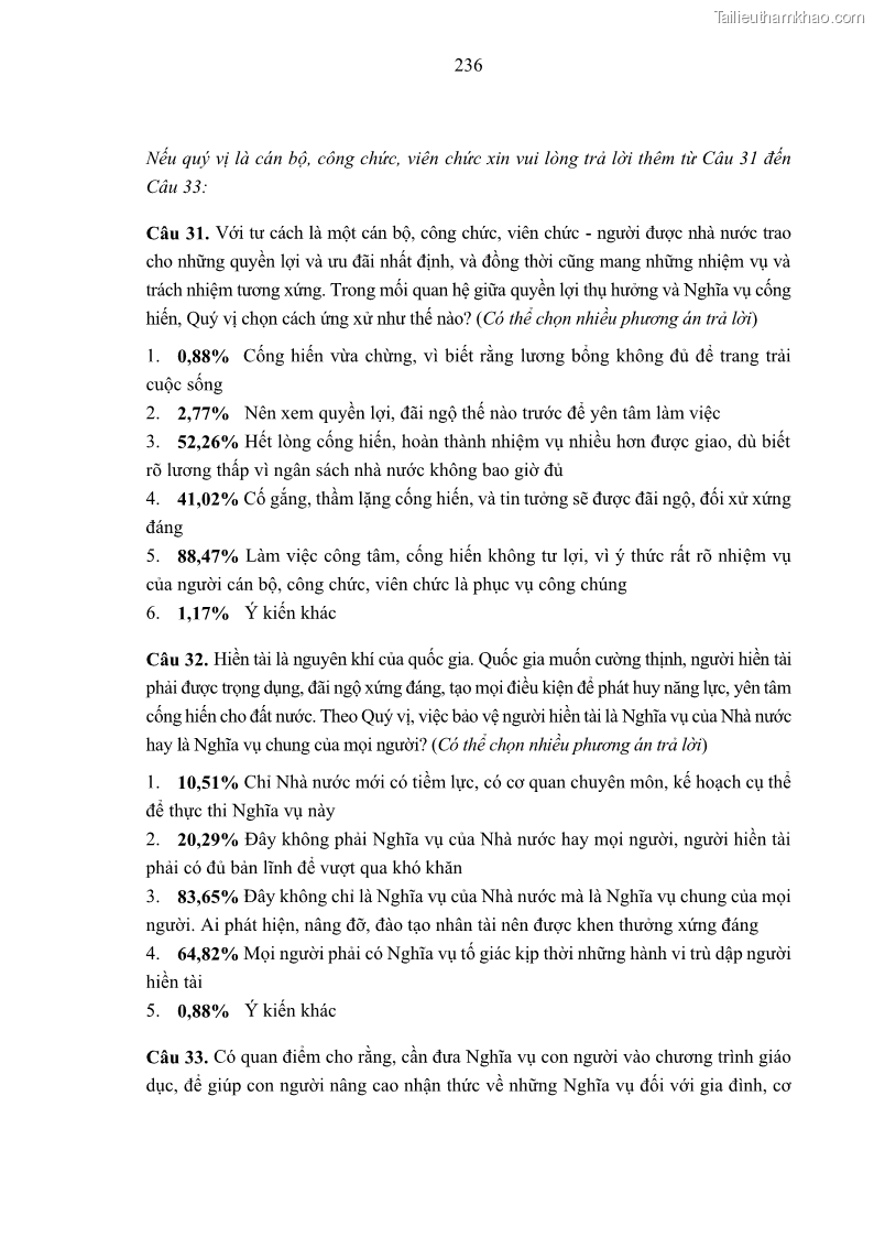 Luận án tiến sĩ luật học Nghĩa vụ con người trong pháp luật quốc tế và pháp luật Việt Nam - 21 Trang 247