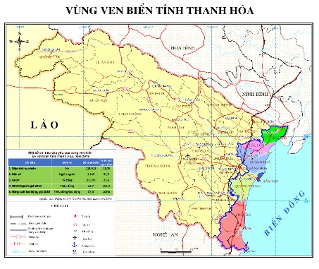 Vùng ven biển tỉnh Thanh Hóa có không gian lãnh thổ khá rộng có vị trí địa 1
