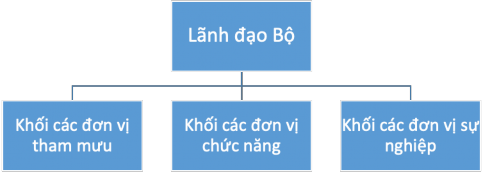 Hình 2 1 Cơ cấu tổ chức của Bộ Y tế Nguồn 30 Khối các đơn vị tham mưu 1