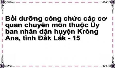 Bồi dưỡng công chức các cơ quan chuyên môn thuộc Ủy ban nhân dân huyện Krông Ana, tỉnh Đắk Lắk - 15