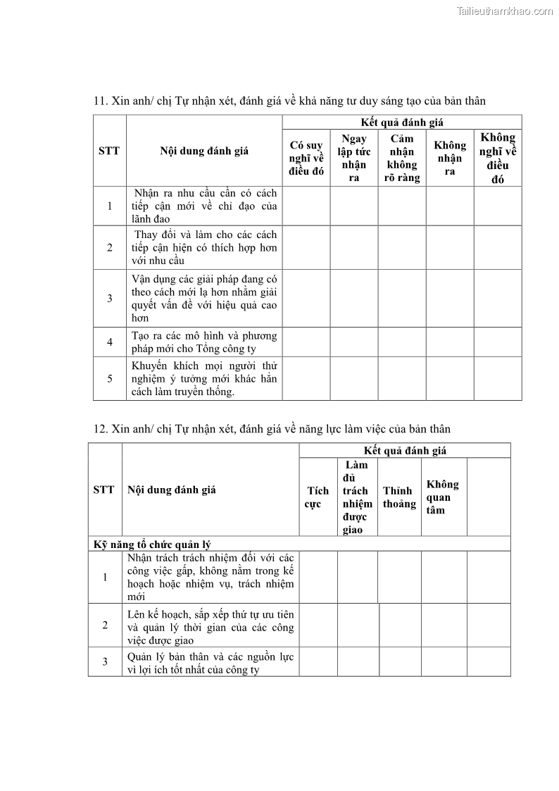 Luận văn thạc sĩ kinh tế Nâng cao chất lượng Nhà quản trị cấp trung tại Tổng công ty May 10 - 11 Trang 128