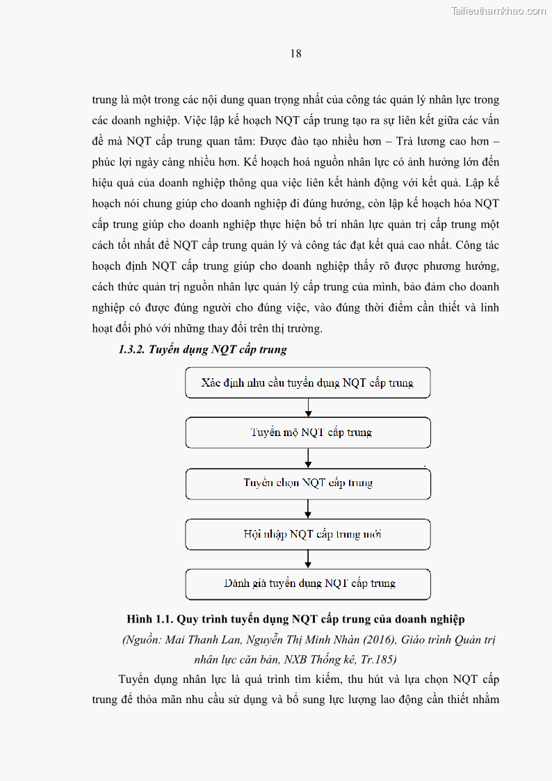 Luận văn thạc sĩ kinh tế Nâng cao chất lượng Nhà quản trị cấp trung tại Tổng công ty May 10 - 3 Trang 28