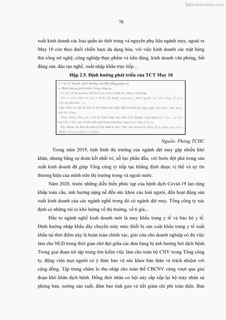 Luận văn thạc sĩ kinh tế Nâng cao chất lượng Nhà quản trị cấp trung tại Tổng công ty May 10 - 8 Trang 88