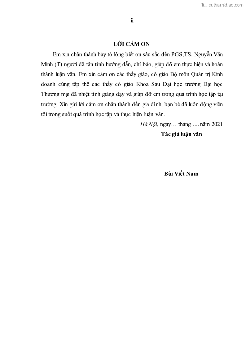 Luận văn thạc sĩ kinh tế Nâng cao chất lượng nhân lực tại Công ty Cổ phần Xây dựng số 1 Hà Nội - 1 Trang 4