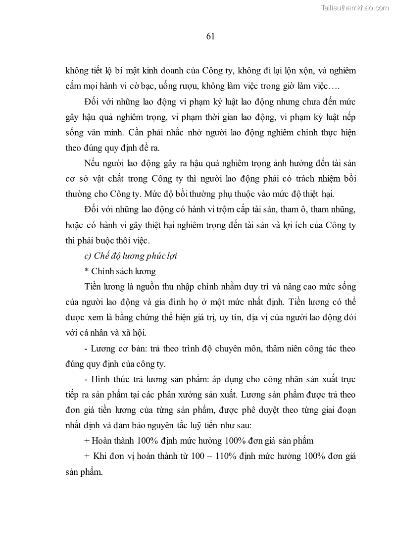 Luận văn thạc sĩ kinh tế Nâng cao chất lượng nhân lực tại Công ty Cổ phần Xây dựng số 1 Hà Nội - 6 Trang 69